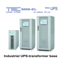 یو پی اس سه فاز صنعتی TEC-9000-EL 10-120kVA دارای ترانسفورمر